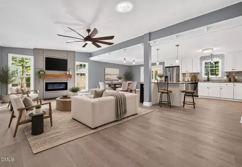 Living - 411 W Cedar Ave, Wake Forest, NC 27587 photo 1 of 4