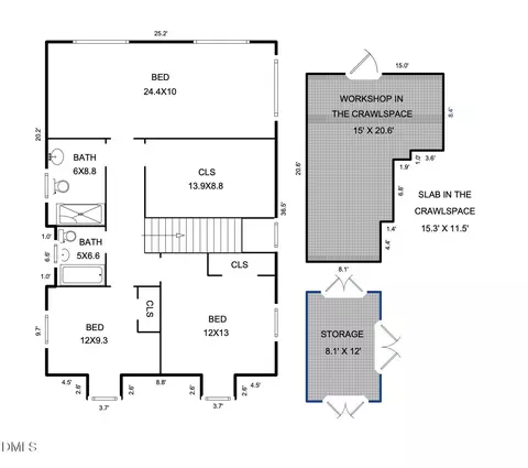 Floorplan - 1925 Ward St, Durham, NC 27707 photo 4 of 4