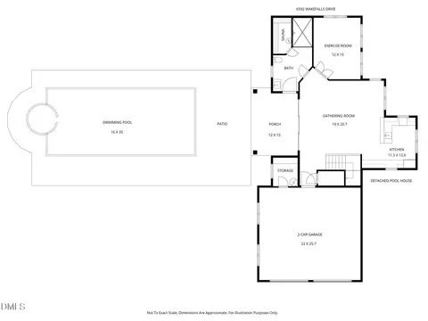 Floorplan - 6592 Wakefalls Dr, Wake Forest, NC 27587 photo 9 of 14