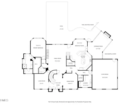 Floorplan - 6592 Wakefalls Dr, Wake Forest, NC 27587 photo 1 of 14
