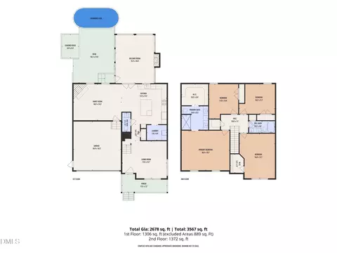Floorplan - 117 Belve Dr, Garner, NC 27529 photo 3 of 3
