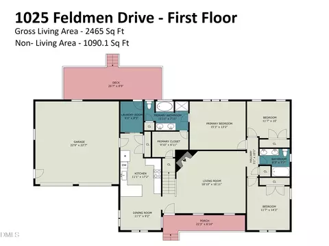 1025 Feldmen Dr, Raleigh, NC 27603