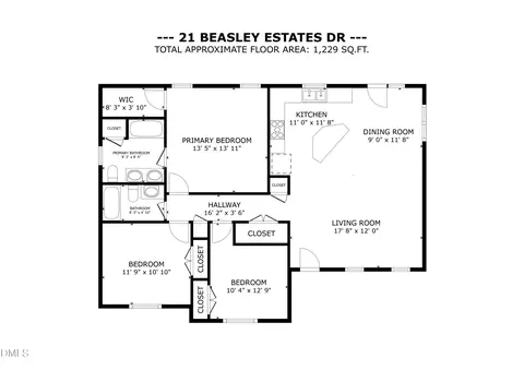 Floorplan - 21 Beasley Estates Dr, Benson, NC 27504 photo 1 of 1