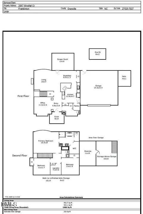 Floorplan - 2067 Windfall Ct, Franklinton, NC 27525 photo 1 of 1