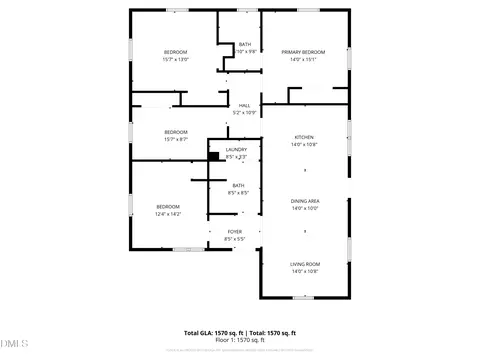 Floorplan - 200 S 11th St, Erwin, NC 28339 photo 1 of 1