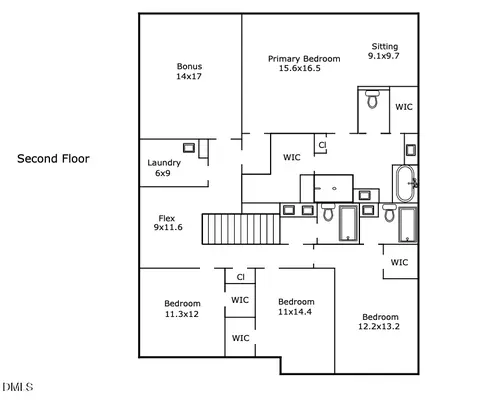 Floorplan - 321 Toadstool Trl, Wake Forest, NC 27587 photo 2 of 2