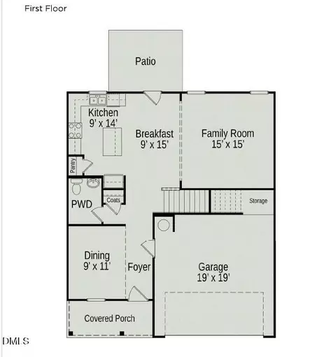 Floorplan - 90 Pink Geranium Dr, Benson, NC 27504 photo 1 of 2