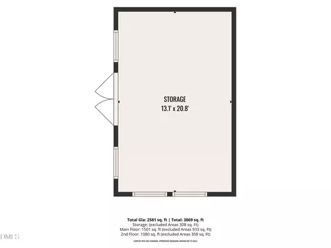 Floorplan - 2912 Lautenberg Ln, Willow Spring, NC 27592 photo 1 of 3