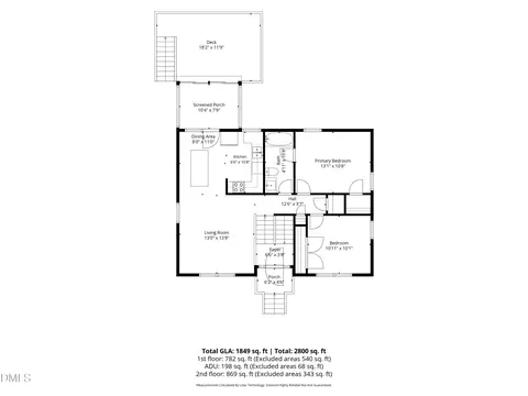 Floorplan - 9 Cairn Ct, Durham, NC 27705 photo 1 of 2