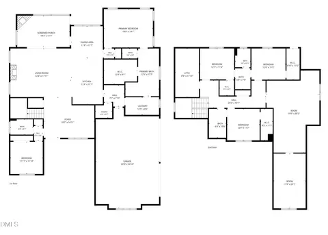 Floorplan - 1221 Perry Bluff Dr, Wake Forest, NC 27587 photo 4 of 4
