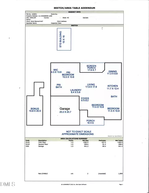 111 Shagbark Ln, Zebulon, NC 27597