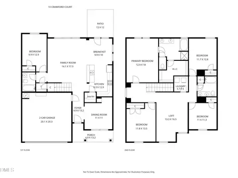 Floorplan - 10 Crawford Ct, Durham, NC 27703 photo 1 of 1