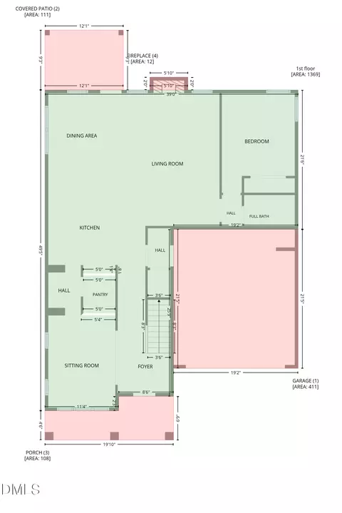 Floorplan - 79 Pleasant Grove Ct, Willow Spring, NC 27592 photo 4 of 6