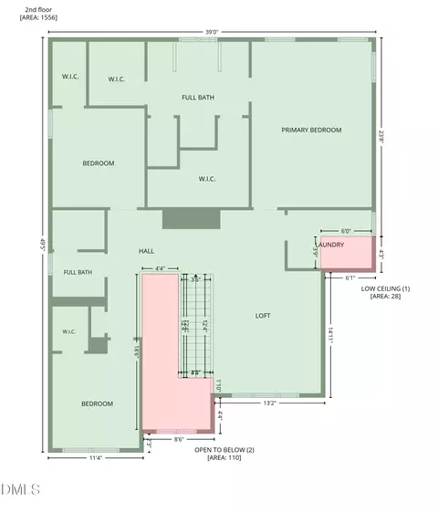 Floorplan - 79 Pleasant Grove Ct, Willow Spring, NC 27592 photo 5 of 6