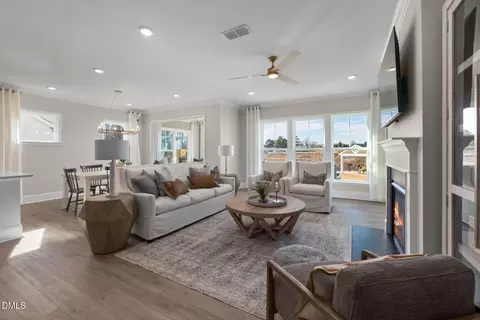 Living - 608 Willow Brook Ave, Angier, NC 27501 photo 2 of 2