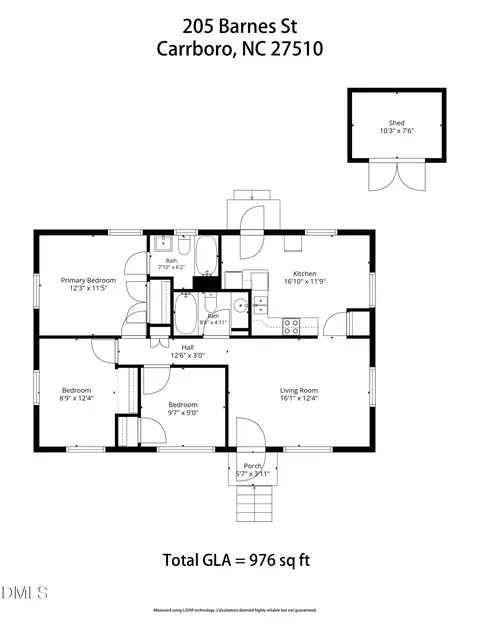 205 Barnes St, Carrboro, NC 27510