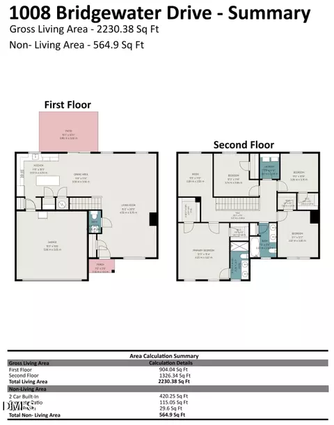Floorplan - 1008 Bridgewater Dr, Durham, NC 27704 photo 1 of 1