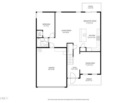 Floorplan - 26 Gander Dr, Benson, NC 27504 photo 1 of 4