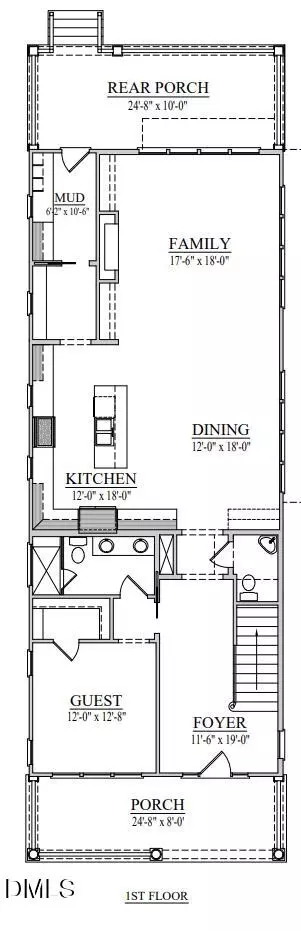 Floorplan - 3004 Ruffin St, Raleigh, NC 27607 photo 3 of 4
