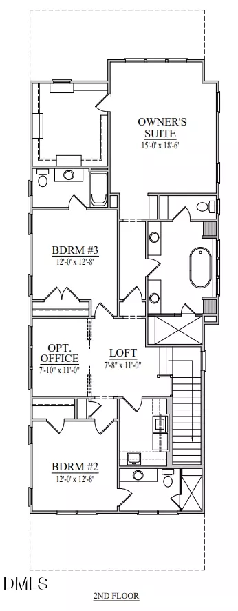Floorplan - 3004 Ruffin St, Raleigh, NC 27607 photo 2 of 4