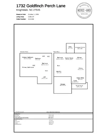 1732 Goldfinch Perch Ln, Knightdale, NC 27545