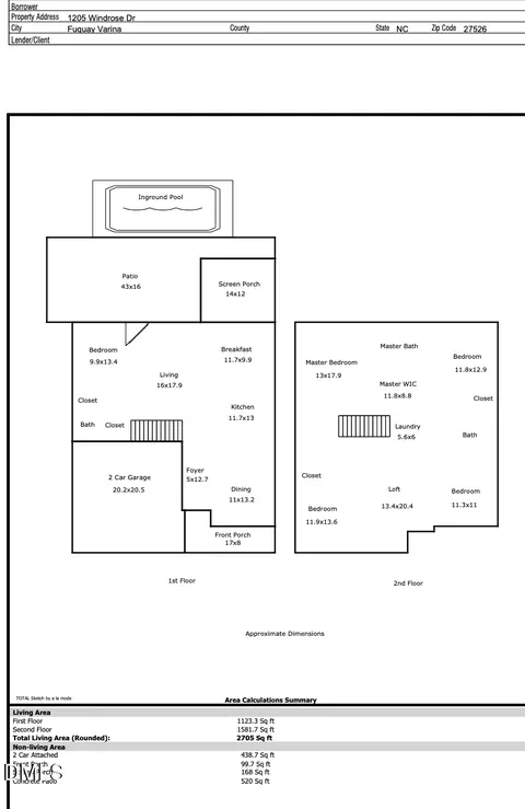 1205 Windrose Dr, Fuquay Varina, NC 27526