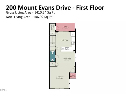 Floorplan - 200 Mt Evans Dr, Durham, NC 27705 photo 4 of 6