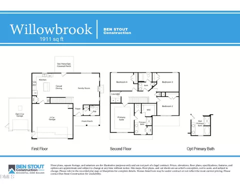 Floorplan - 347 Thorntons Creek Dr, Erwin, NC 28339 photo 1 of 1