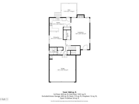 Floorplan - 1912 Pear Tree Ln, Durham, NC 27703 photo 1 of 6