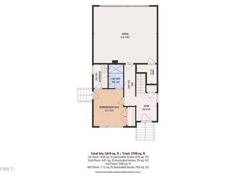 Floorplan - 801 N Roxboro St, Durham, NC 27701 photo 6 of 10