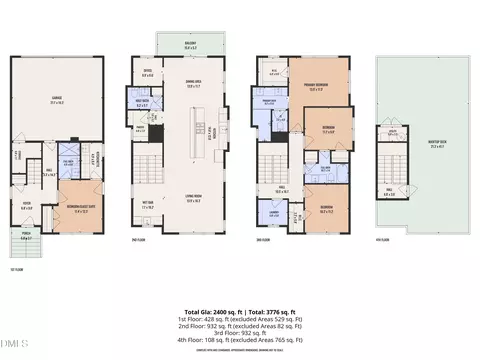 Floorplan - 805 N Roxboro St, Durham, NC 27701 photo 5 of 5