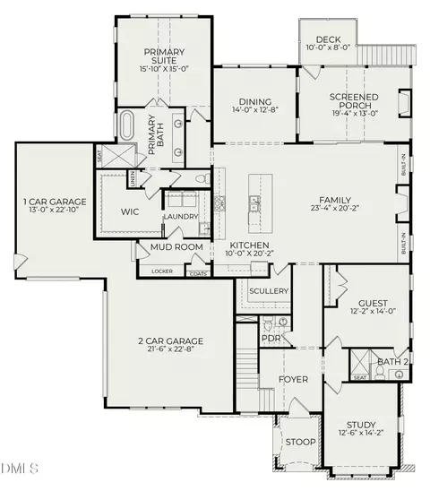 Floorplan - 2113 Lowery Ests, Wake Forest, NC 27587 photo 1 of 2