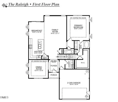Floorplan - 219 Woven Trl, Benson, NC 27504 photo 4 of 6