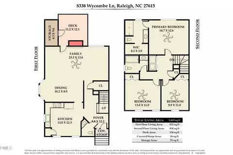 8338 Wycombe Ln, Raleigh, NC 27615