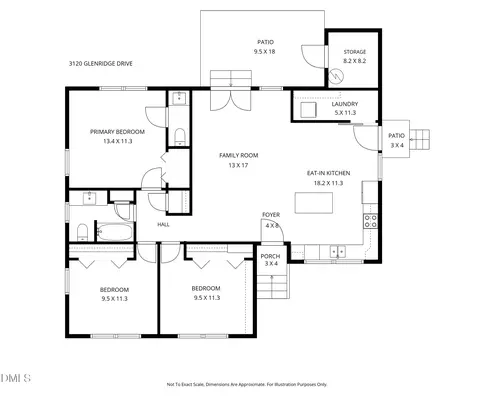 3120 Glenridge Dr, Raleigh, NC 27604