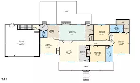 Floorplan - 8512 Pinefield Rd, Apex, NC 27523 photo 3 of 4