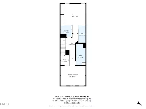 Floorplan - 988 Gateway Commons Cir, Wake Forest, NC 27587 photo 3 of 5