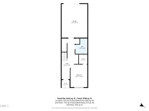 Floorplan - 988 Gateway Commons Cir, Wake Forest, NC 27587 photo 1 of 5