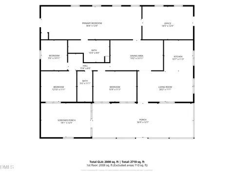 Floorplan - 120 Farley Rd, Cameron, NC 28326 photo 2 of 2