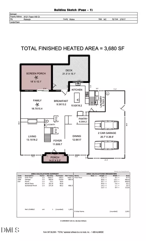 9121 Fawn Hill Ct, Raleigh, NC 27617