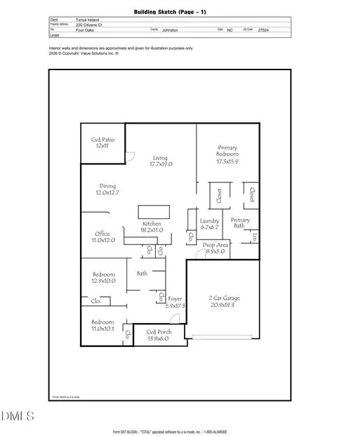 220 Citizens Ct, Four Oaks, NC 27524