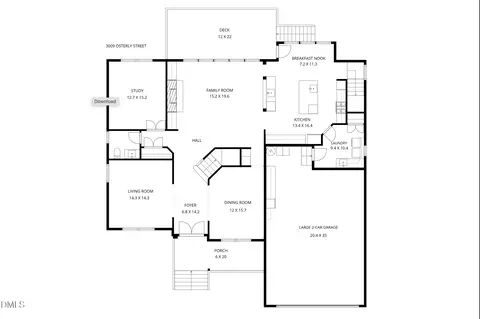 3009 Osterley St, Raleigh, NC 27614