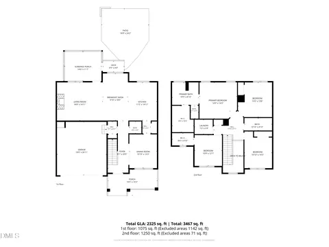 Floorplan - 113 Thimble Way, Garner, NC 27529 photo 3 of 3