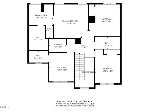 Floorplan - 113 Thimble Way, Garner, NC 27529 photo 2 of 3