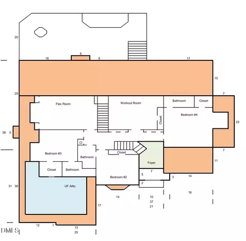 Floorplan - 211 Devonhall Ln, Cary, NC 27518 photo 2 of 3