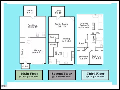 Floorplan - 2545 Wyntercrest Ln, Durham, NC 27713 photo 1 of 1