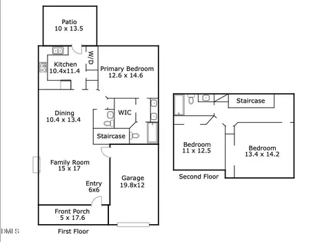 Floorplan - 203 Bridgepath Dr, Cary, NC 27513 photo 2 of 2