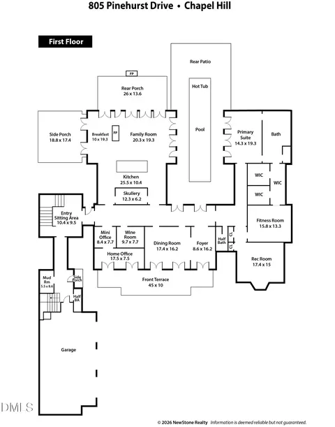 805 Pinehurst Dr, Chapel Hill, NC 27517