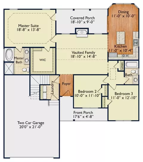 195 Shadowbark Dr, Garner, NC 27529 photo 2