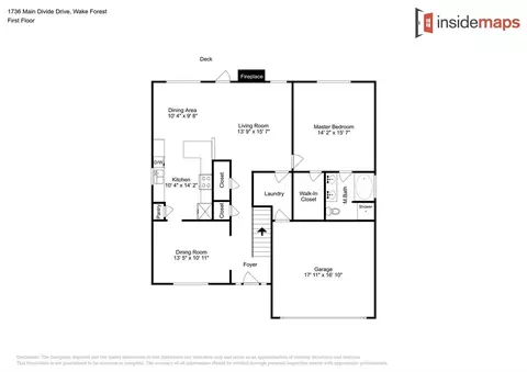 1736 Main Divide Dr, Wake Forest, NC 27587 photo 16